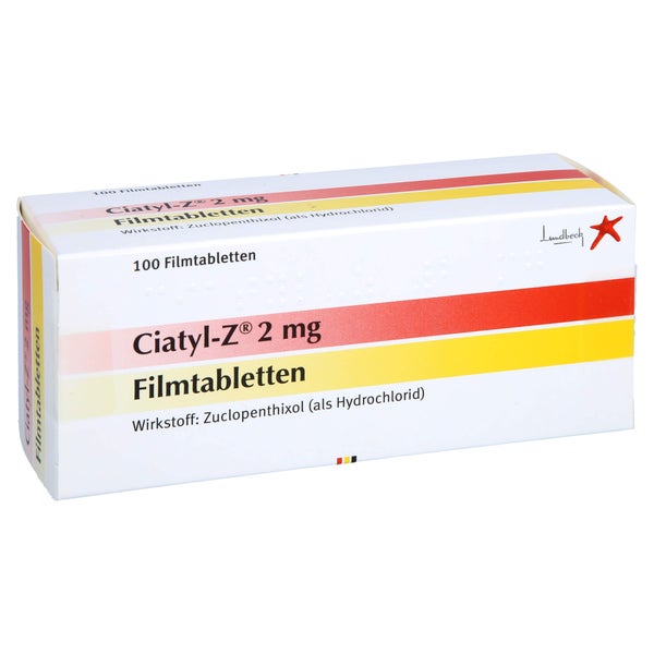 Ciatyl-z 2 mg Filmtabletten 100 St