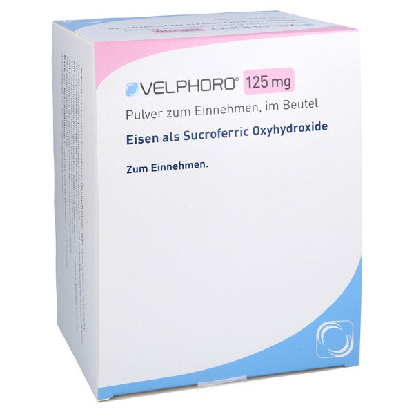 VELPHORO 125 mg Pulver zum Einnehmen im Beutel 90 St