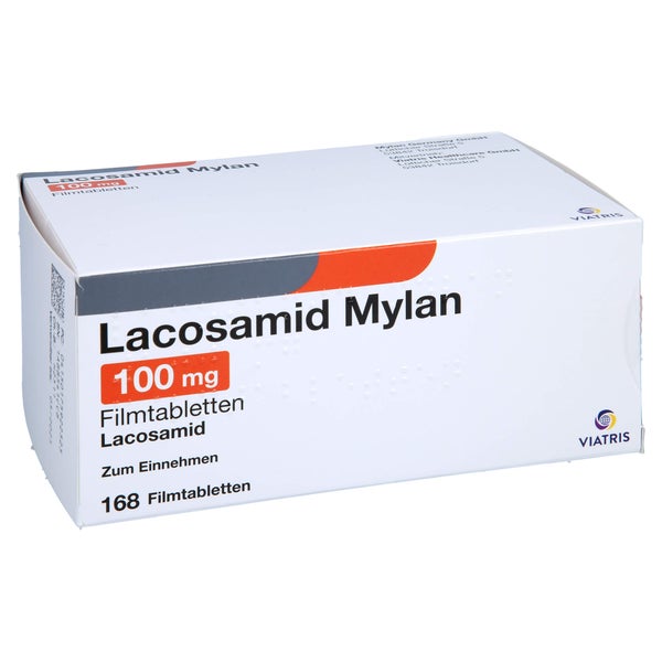 Lacosamid Mylan 100 mg Filmtabletten 168 St