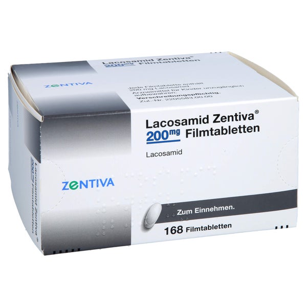 Lacosamid Zentiva 200 mg Filmtabletten 168 St