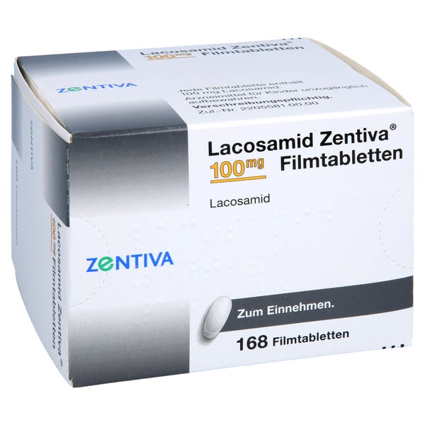 Lacosamid Zentiva 100 mg Filmtabletten 168 St