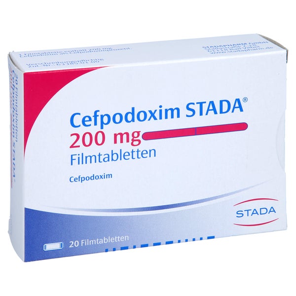 Cefpodoxim Stada 200 mg Filmtabletten 20 St