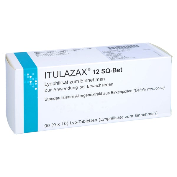 Itulazax 12 Sq-bet Lyophilisat Z.sublingualen Anw. 90 St