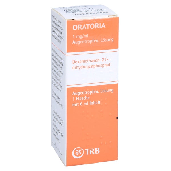 Oratoria 1 Mg/ml Augentropfen Lösung unk 1X6 ml
