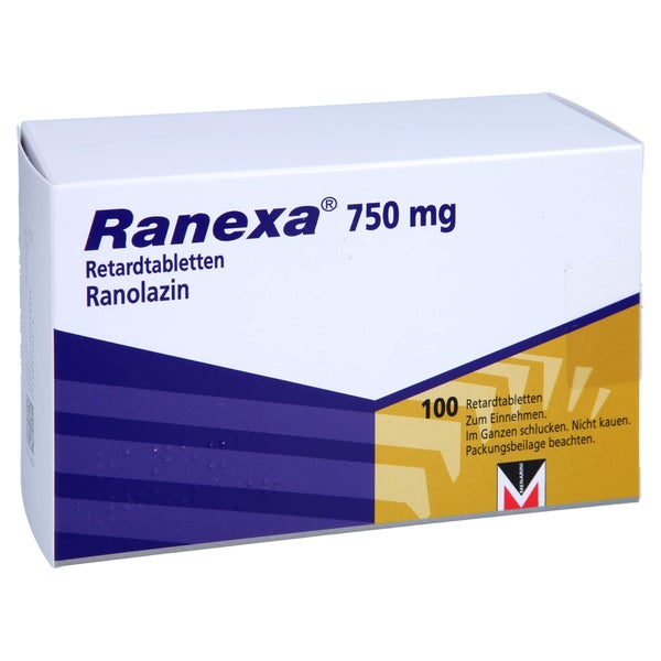 Ranexa 750 mg Retardtabletten 100 St