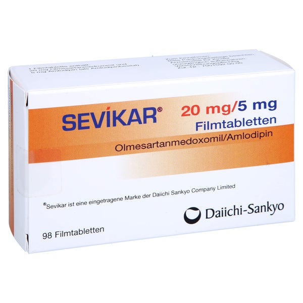 Sevikar 20 mg/5 mg Filmtabletten 98 St