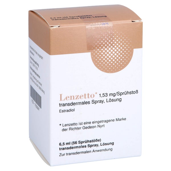 LENZETTO 1,53 mg/Sprühstoß transdermales Spray 6,5 ml