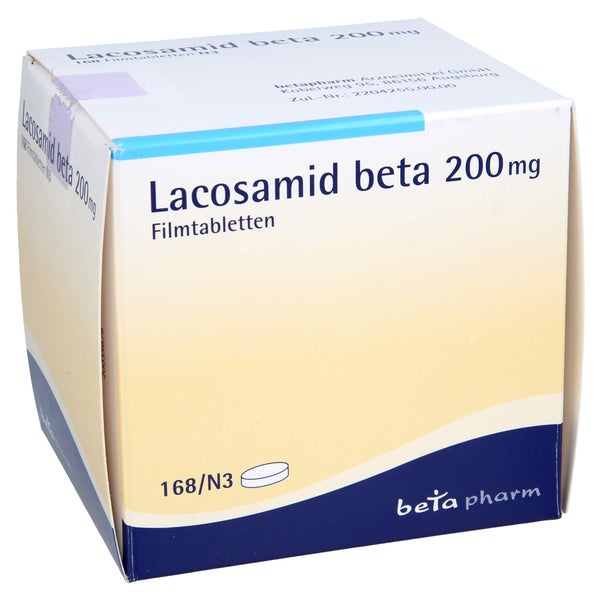 Lacosamid beta 200 mg Filmtabletten 168 St