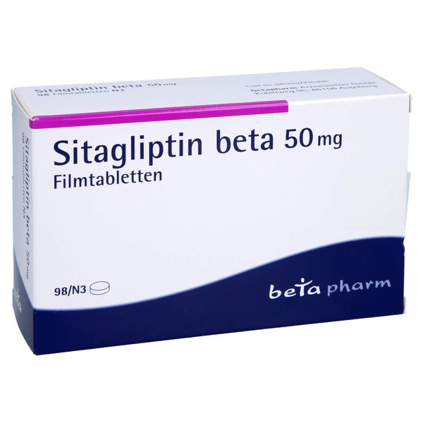 Sitagliptin beta 50 mg Filmtabletten 98 St