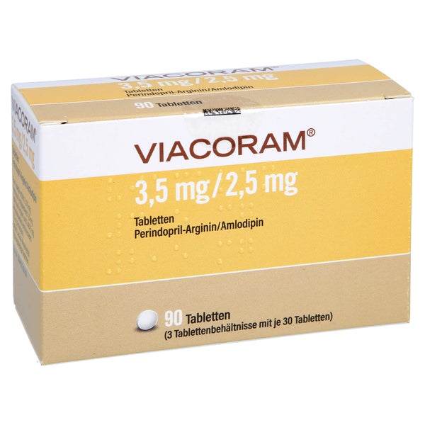 Viacoram 3,5 Mg/2,5 mg Tabletten 90 St