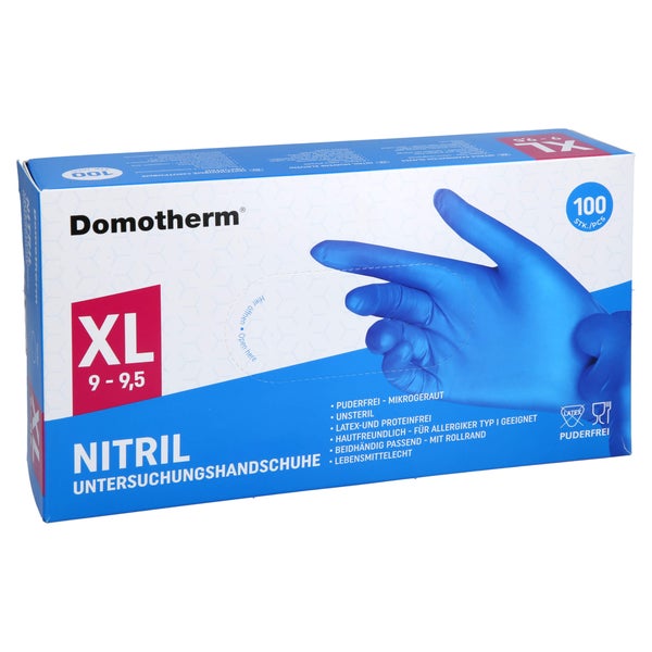 Domotherm Unt.handschuhe Nitril unste.pf 100 St
