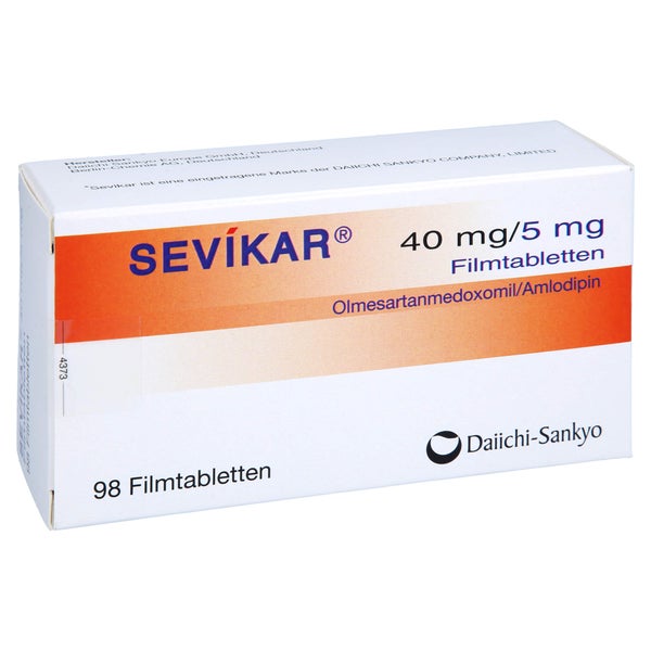 Sevikar 40 mg/5 mg Filmtabletten 98 St