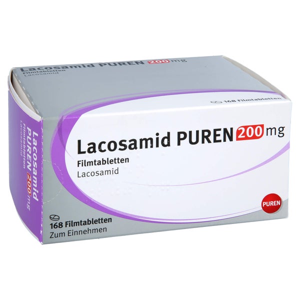 Lacosamid Puren 200 mg Filmtabletten 168 St