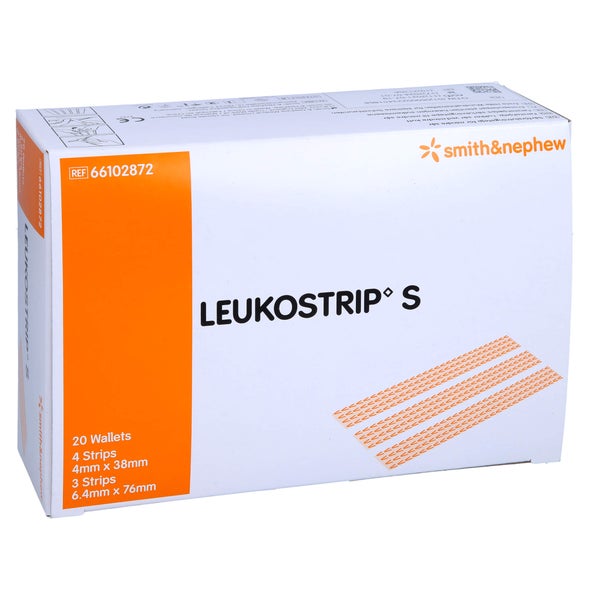 Leukostrip S Wundnahtstreifen 20x2 Blatt 20X2 P