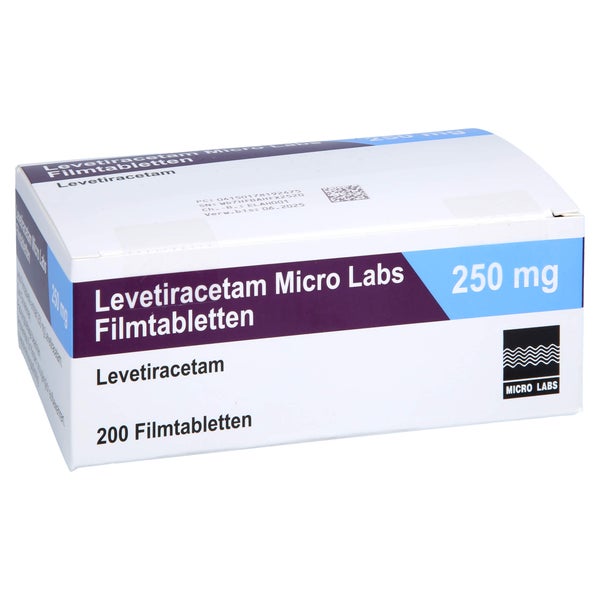 LEVETIRACETAM Micro Labs 250 mg Filmtabletten 200 St