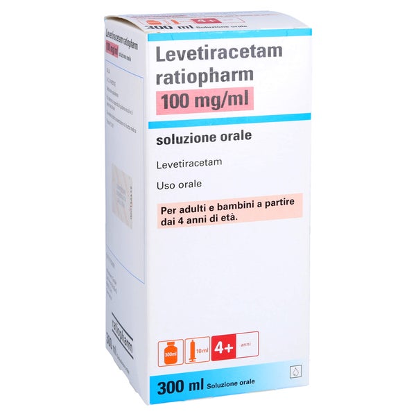 LEVETIRACETAM-ratio.100 mg/ml L.z.E.10ml Dos.Spr. 300 ml