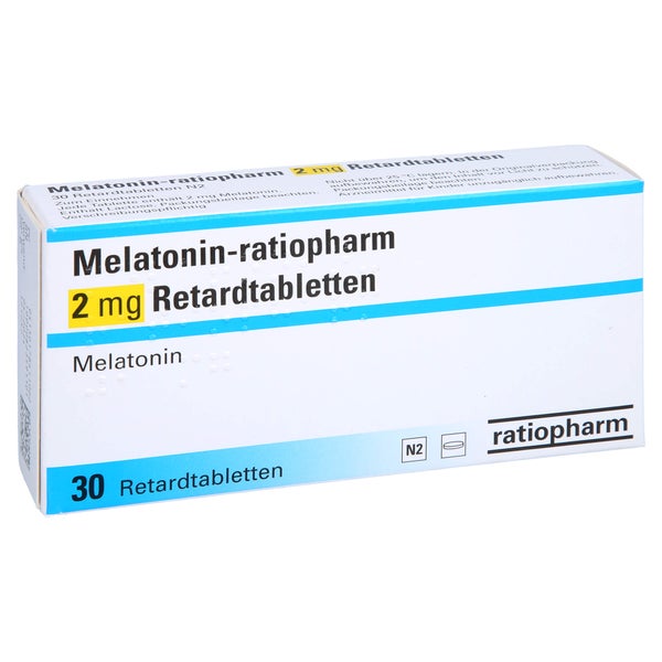 MELATONIN-RATIOPHARM 2 mg Retardtabletten 30 St