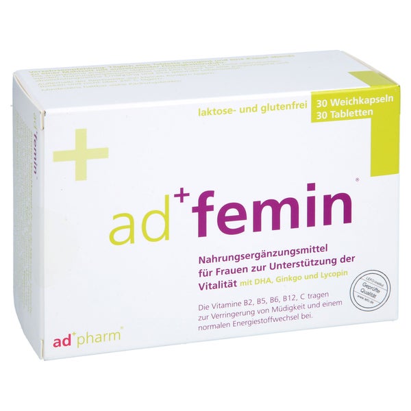 Adfemin Monatspackung 30 Weichkaps.+30 Tabl. 1 P