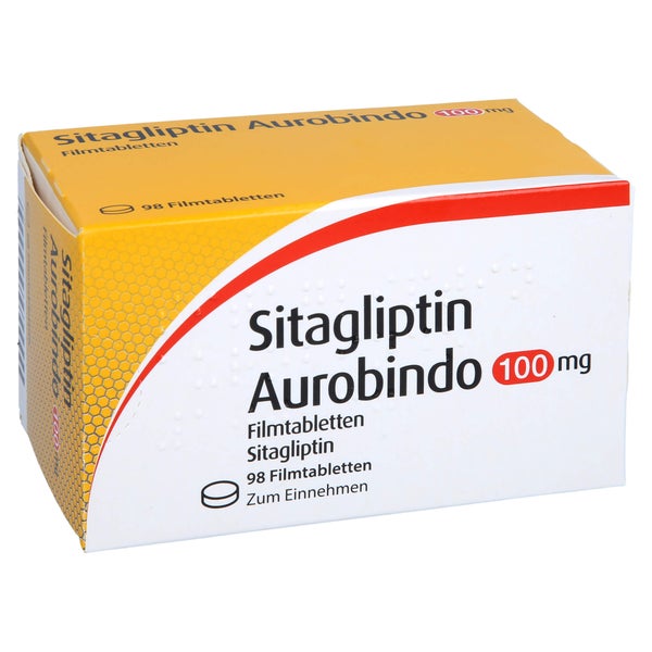 SITAGLIPTIN Aurobindo 100 mg Filmtabletten 98 St