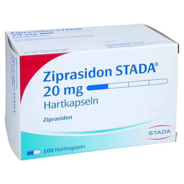 Ziprasidon Stada 20 mg Hartkapseln 100 St