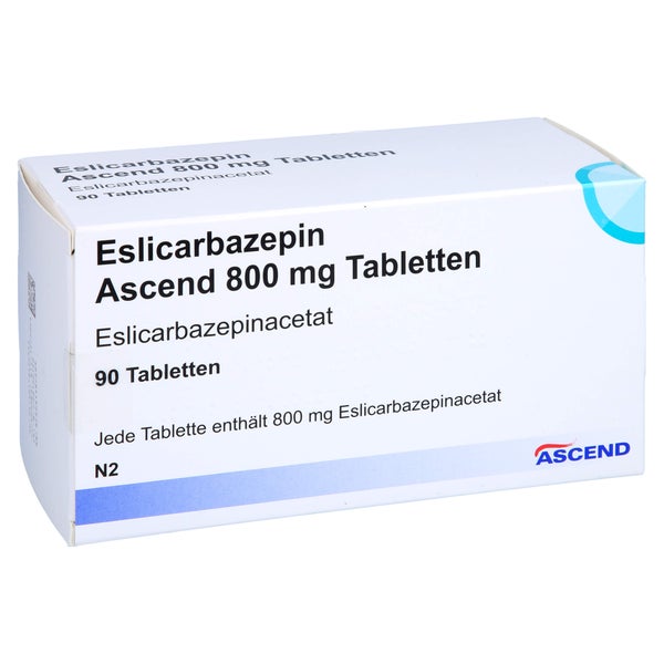 Eslicarbazepin Ascend 800 mg Tabletten 90 St