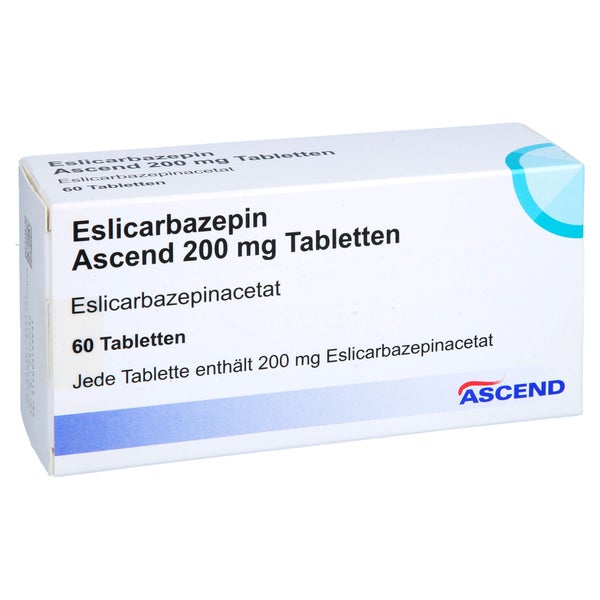 Eslicarbazepin Ascend 200 mg Tabletten 60 St