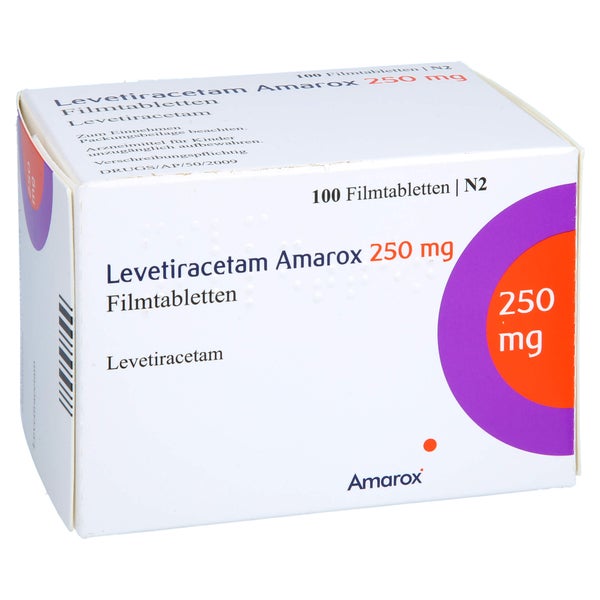 LEVETIRACETAM Amarox 250 mg Filmtabletten 100 St