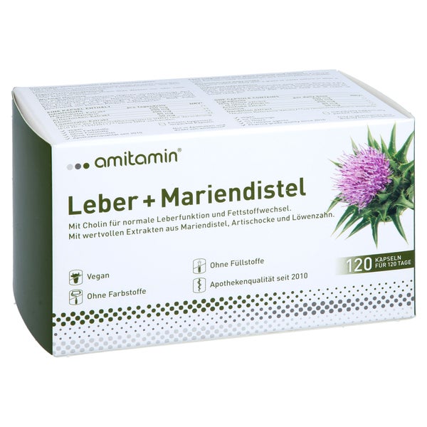 Amitamin Mariendistel + Leber 120 St