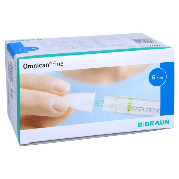 Omnican fine Pen Kanüle 31 G 0,25x6 mm 100 St