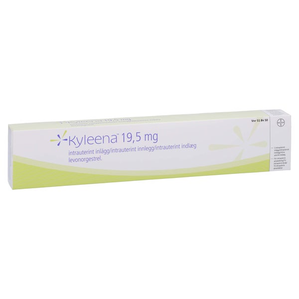 KYLEENA 19,5 mg intrauterin.Wirkstofffreisetz.Sys. 1X1 St