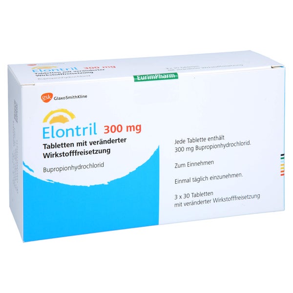 ELONTRIL 300 mg Tabletten m.veränd.Wirkst.-Frs. 3X30 St