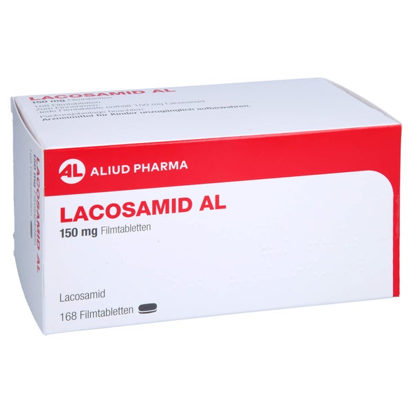 Lacosamid AL 150 mg Filmtabletten 168 St