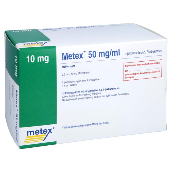 METEX FS 10 mg (50mg/ml) Inj.-Lösung Fertigspr. 12 St