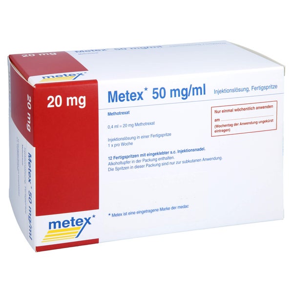 METEX FS 20 mg (50mg/ml) Inj.-Lösung Fertigspr. 12 St