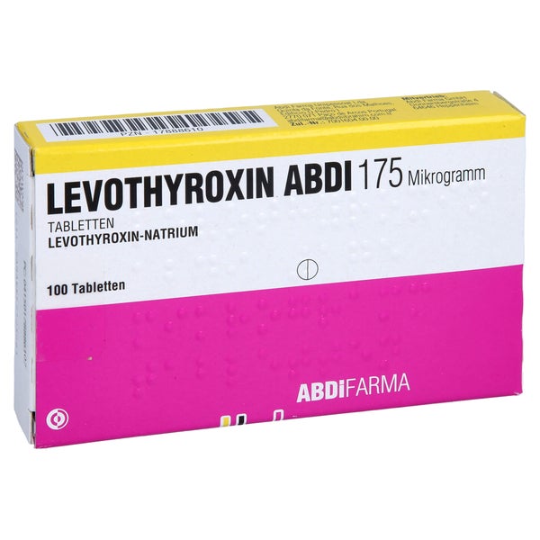 LEVOTHYROXIN Abdi 175 Mikrogramm Tabletten 100 St