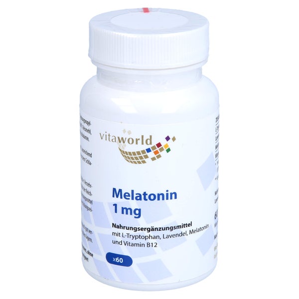 Melatonin Kapseln 1 Mg 60 St
