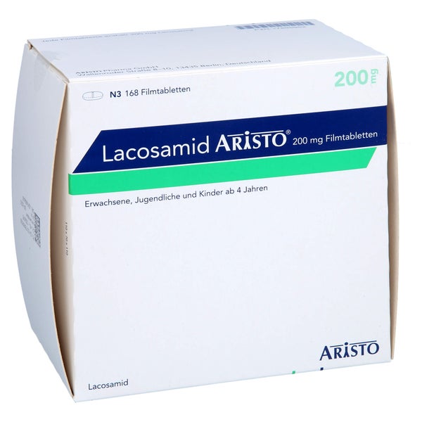 Lacosamid Aristo 200 mg Filmtabletten 168 St