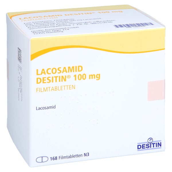 Lacosamid Desitin 100 mg Filmtabletten 168 St