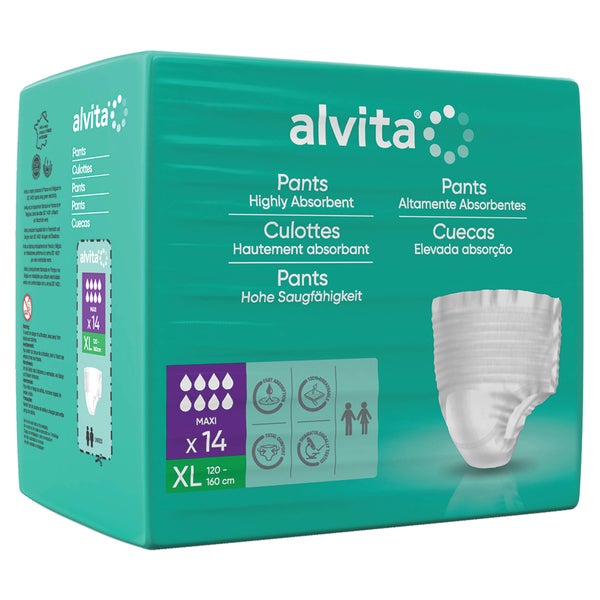 Alvita Inkontinenz Pants maxi xl 14 St