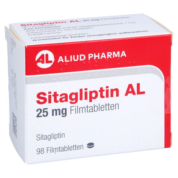 Sitagliptin AL 25 mg Filmtabletten 98 St