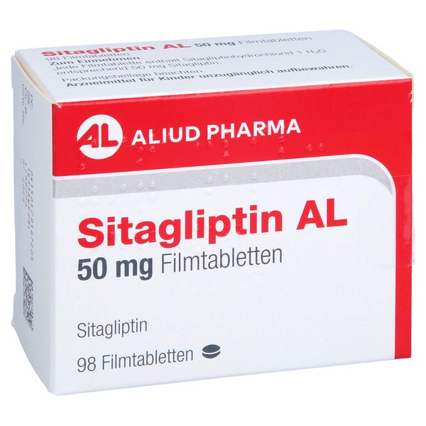 Sitagliptin AL 50 mg Filmtabletten 98 St