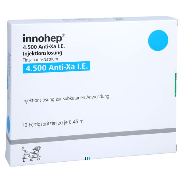 INNOHEP 4.500 Anti-Xa I.E./0,45ml Inj.-Lsg.i.e.FS 10X0,45 ml
