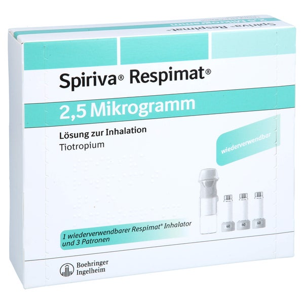 Spiriva Respimat 2,5 µg Lsg.z.Inh.wieder 3X4 ml