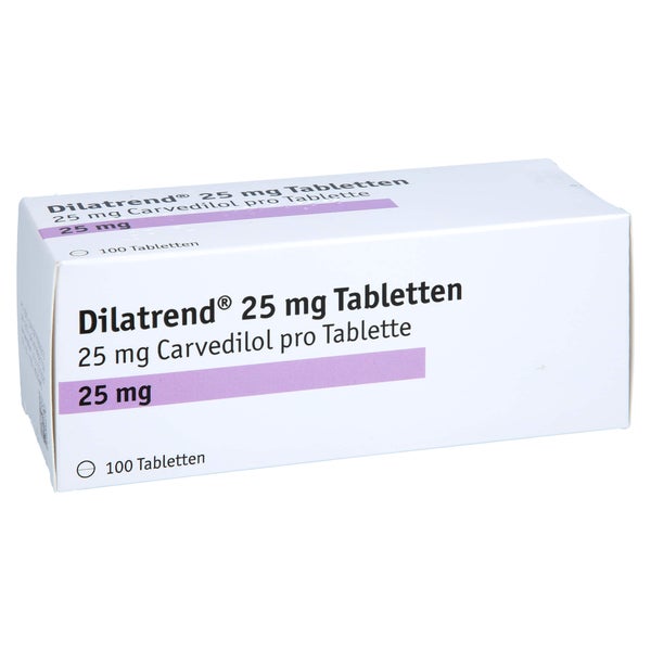 Dilatrend 25 mg Tabletten 100 St