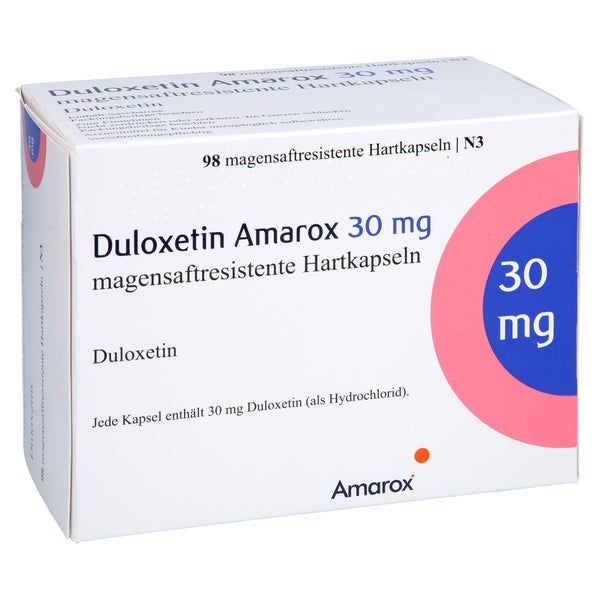 Duloxetin Amarox 30 mg magensaftresist.H 98 St