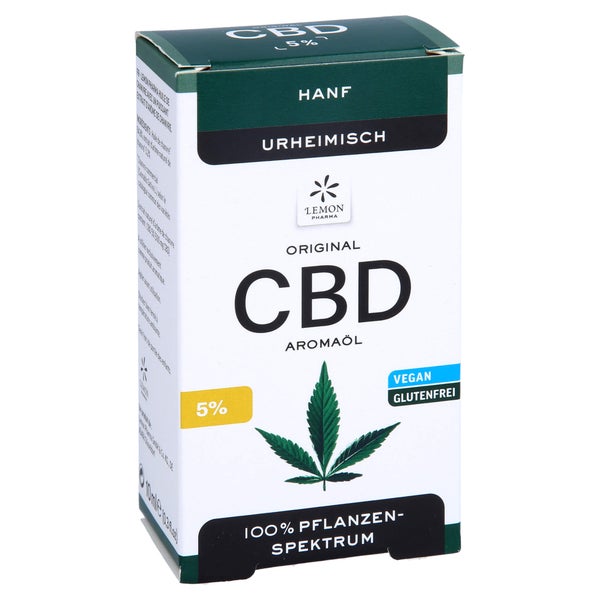 Cbd 5% Hanf Tropfen Aroma 10 ml