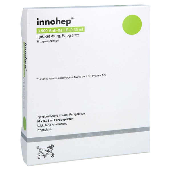 INNOHEP 3.500 Anti-Xa I.E./0,35ml Inj.-Lsg.i.e.FS 10X0,35 ml
