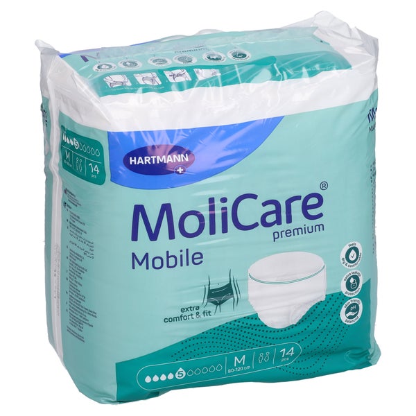 Molicare Premium Mobile 5 Tropfen Gr.m 3X14 St