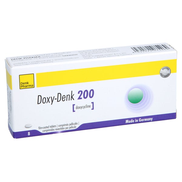 Doxycyclin Denk 200 Mg Filmtabletten Kamerun 8 St