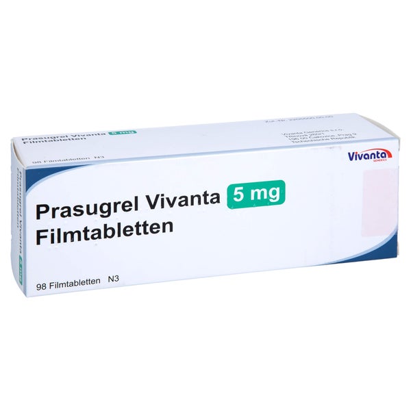 Prasugrel Vivanta 5 mg Filmtabletten 98 St